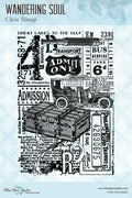 Blue Fern Studios Wandering Soul Stamp