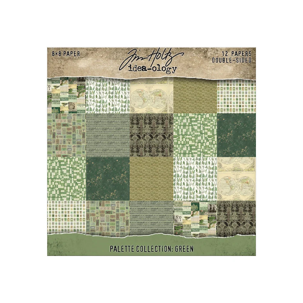 Tim Holtz Palette Collection Green